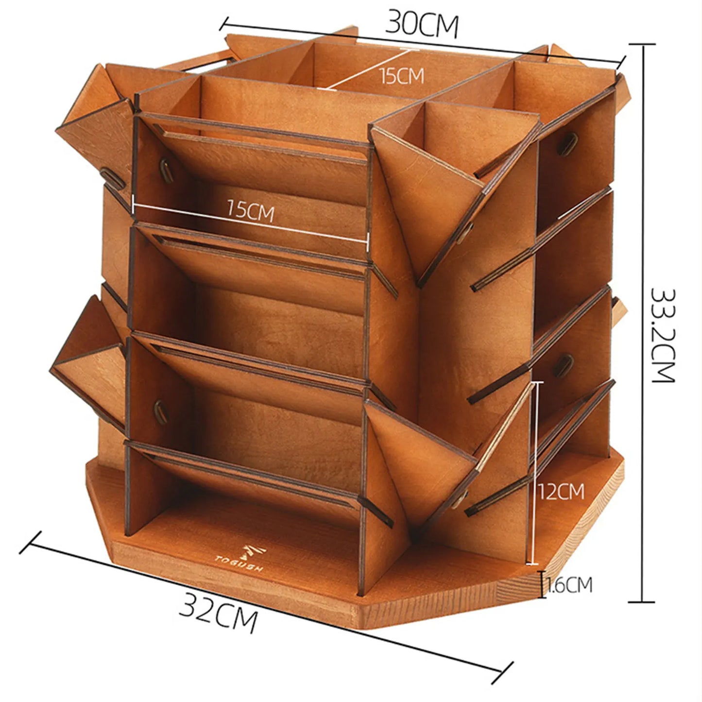 Paint Storage Organizer Wooden Paint Organizer with 98 Holes Painting Brush Holder Large Capacity Drawer Sturdy Stationery Rack