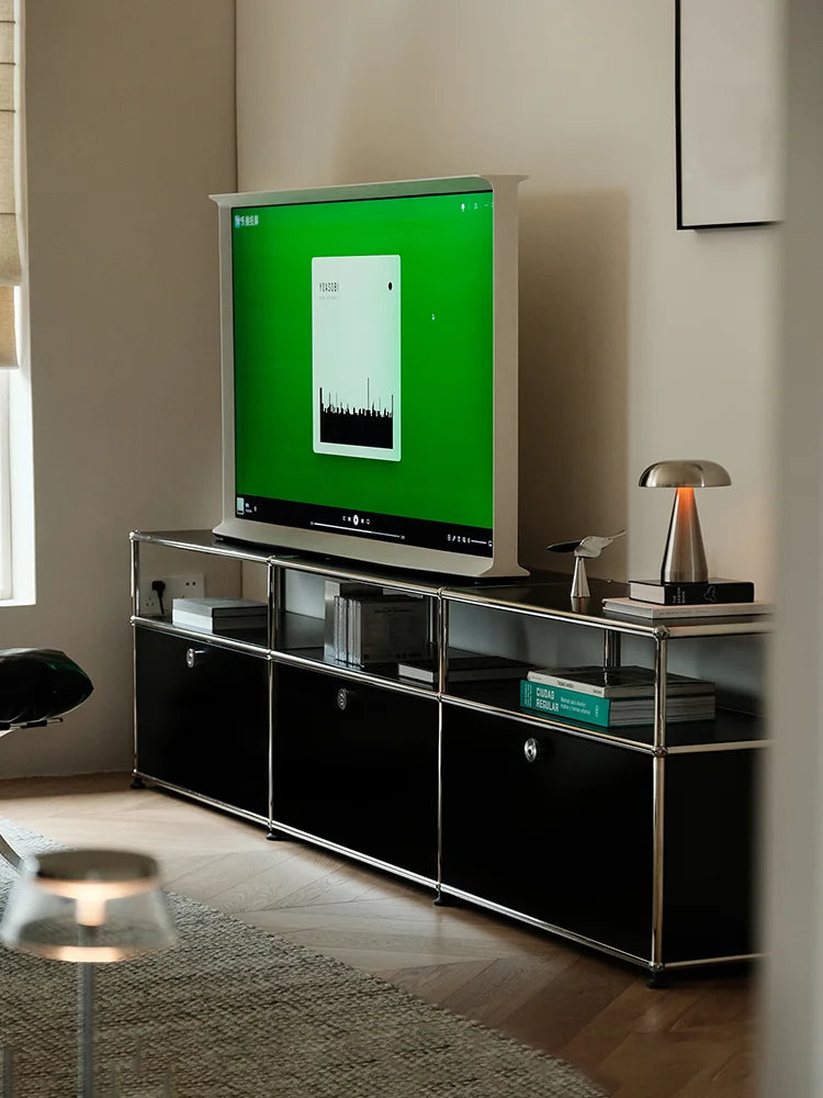 Tv Stand Storage Cabinets Corner Cabinet Metal Storage Display Cabinet Living Room Module Modular DIY FurnitureFurniture