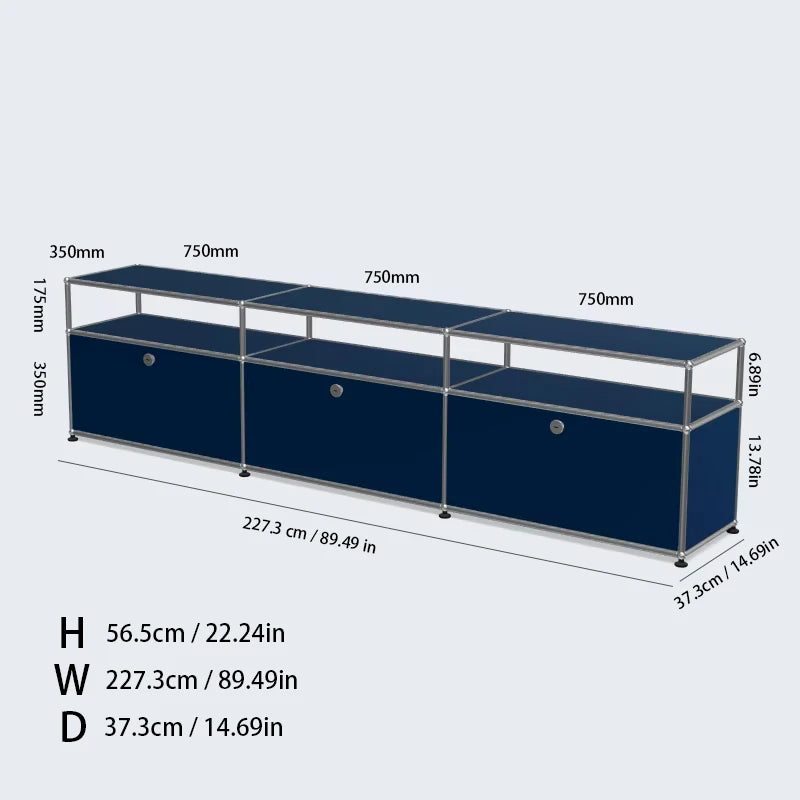 Tv Stand Storage Cabinets Corner Cabinet Metal Storage Display Cabinet Living Room Module Modular DIY FurnitureFurniture