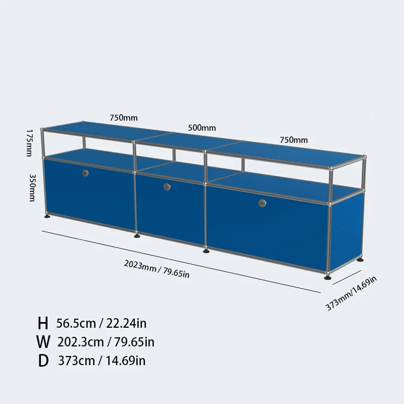 Tv Stand Storage Cabinets Corner Cabinet Metal Storage Display Cabinet Living Room Module Modular DIY FurnitureFurniture